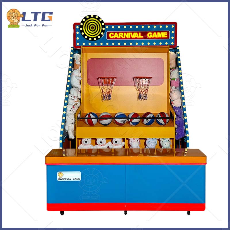  i love basketball carnival booth game