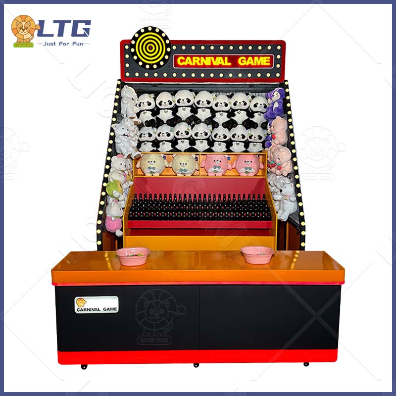 Crazy bottle  carnival booth game