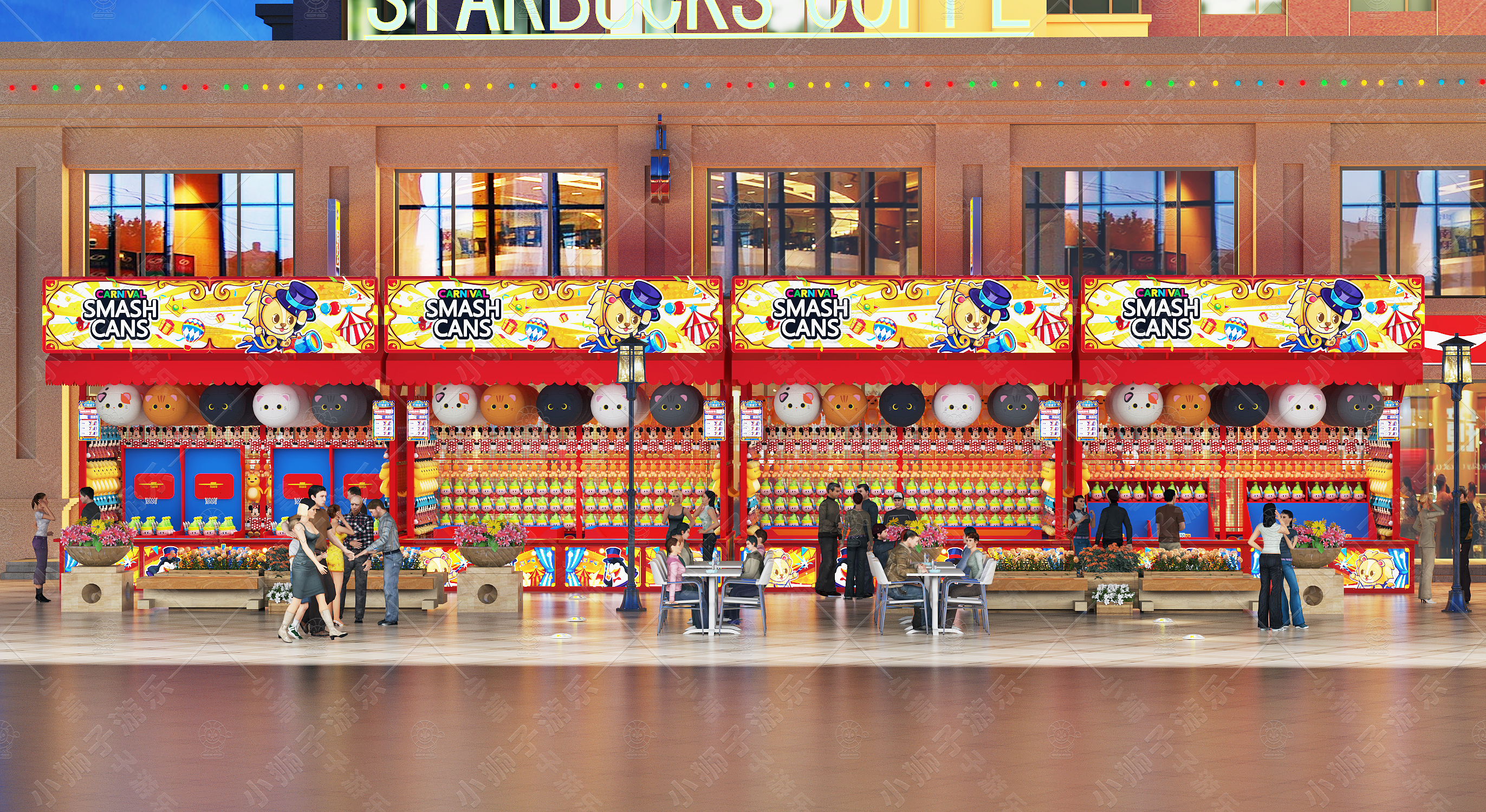 Popular Circus Carnival Booth Games