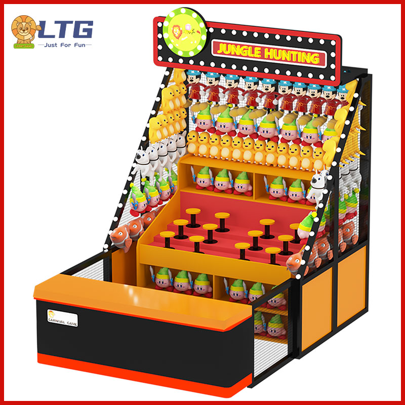 Crazy bottle  carnival booth game